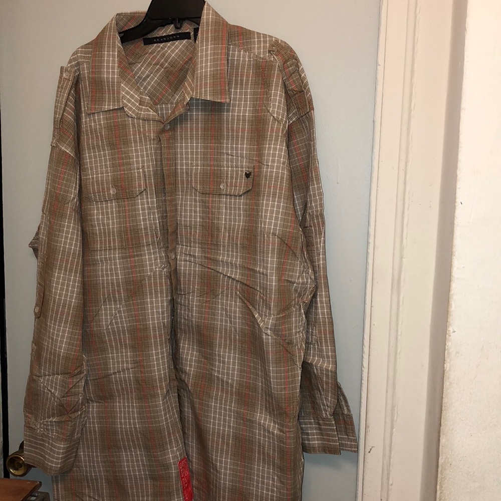 Sean JOHN 4XB Cotton Shirt. GREAT COLOR COMBO